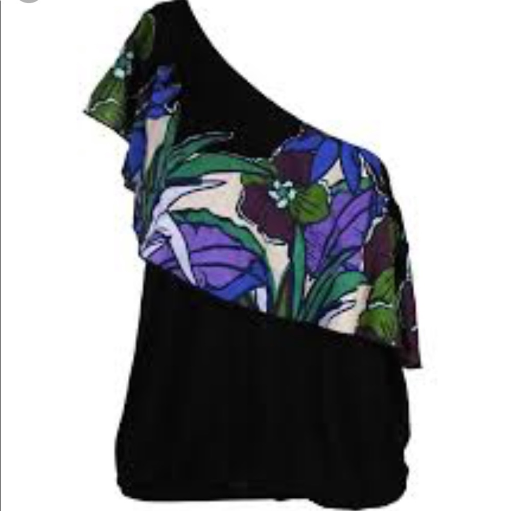 Free People One Shoulder Raffle Sleeve - Picture 4 of 8